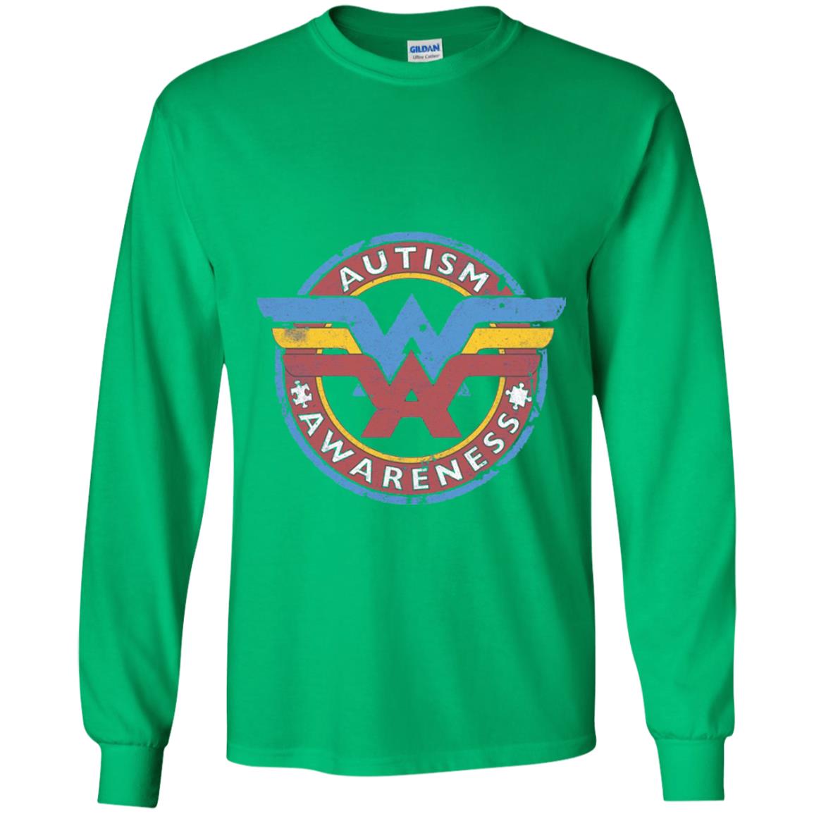 Autism Awareness T-shirt Irish Green