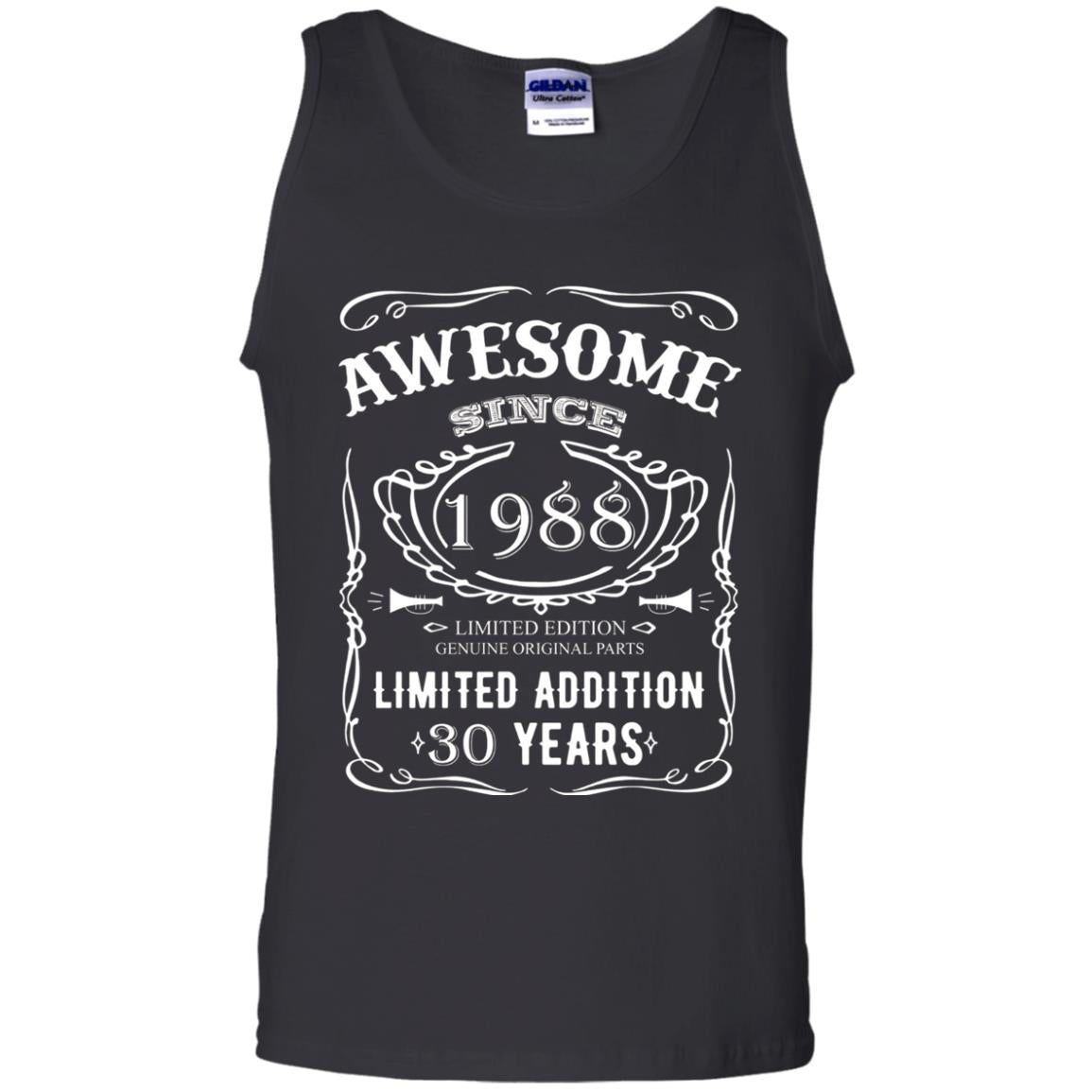 Awesome Since 1988 Limited Addition 30 Years 30th Birthday T-shirt Black