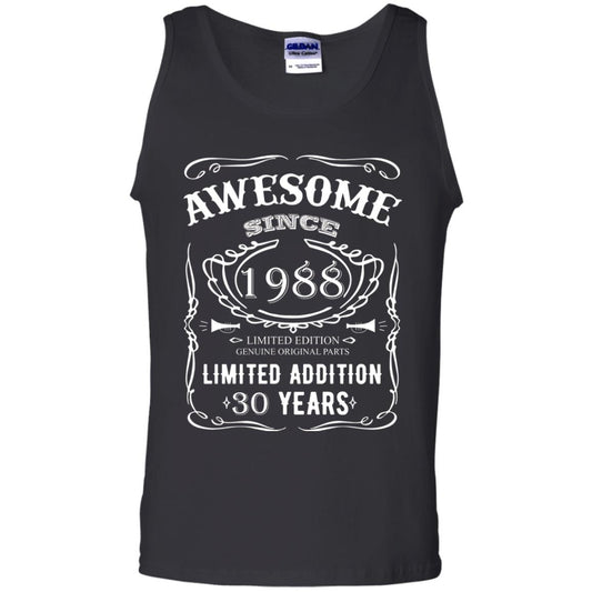 Awesome Since 1988 Limited Addition 30 Years 30th Birthday T-shirt Black