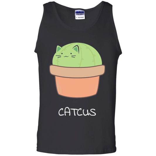 Cat Lovers T-shirt Catcus Black