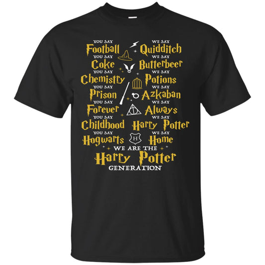 We Are The Harry Potter Generation Movie Fan T-shirtG200 Gildan Ultra Cotton T-Shirt