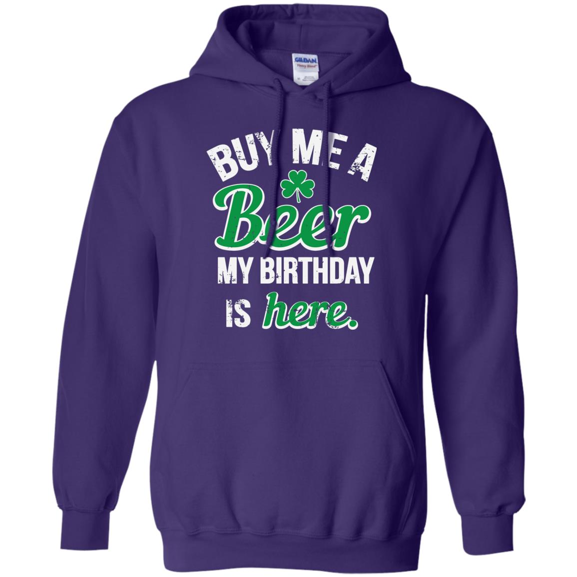 Buy Me A Beer Saint Patricks Day T-shirt Purple