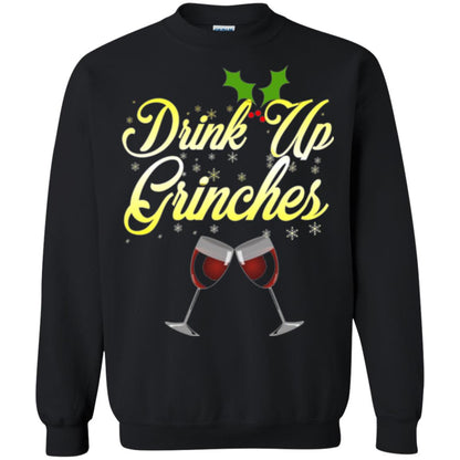 Christmas T-shirt Drink Up Grinches Black