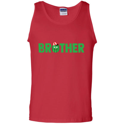 Brother Watermelon Funny Summer Melon Fruit Shirt For Brother Red