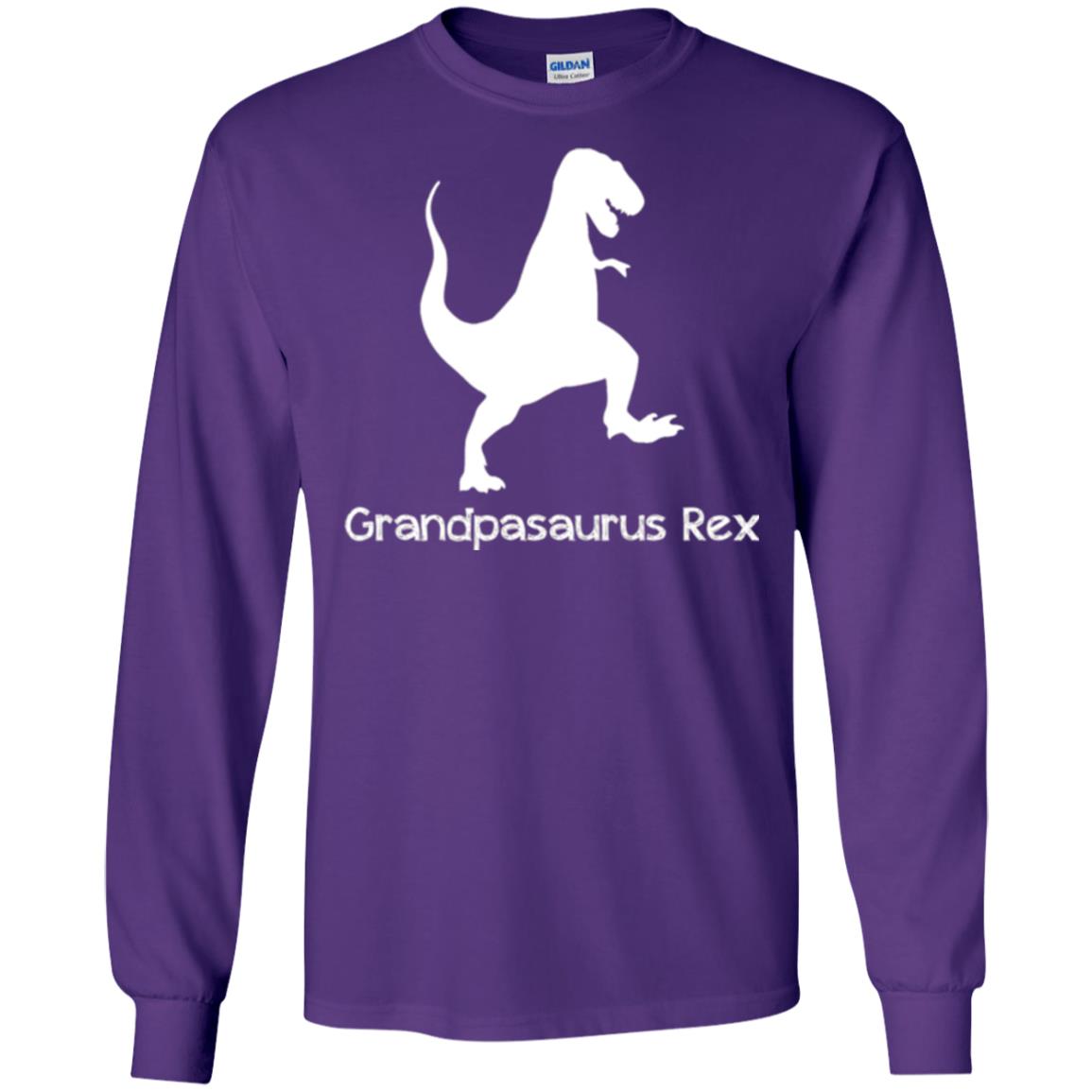 Family T-shirt Granpasaurus Rex Purple