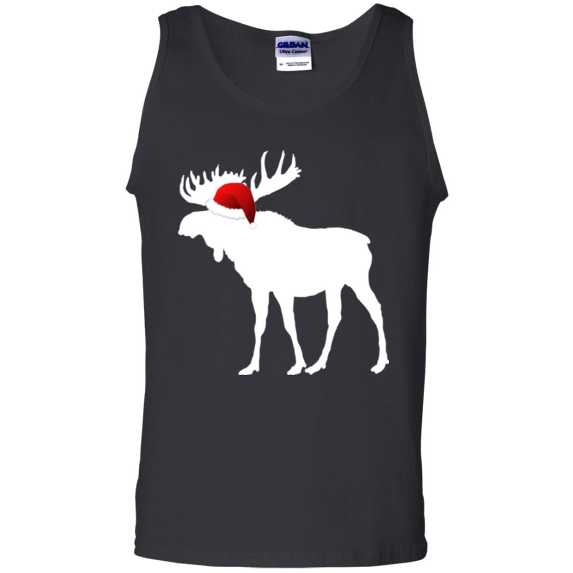 Christmas T-shirt Reindeer Black