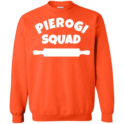 Christmas T-shirt Pierogi Polish Dumpling T-shirt Orange