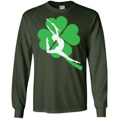Baton Twirling Lover Saint Patrick's Day Forest Green