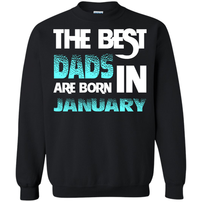 Daddy T-shirt The Best Dads Are Born In January Black