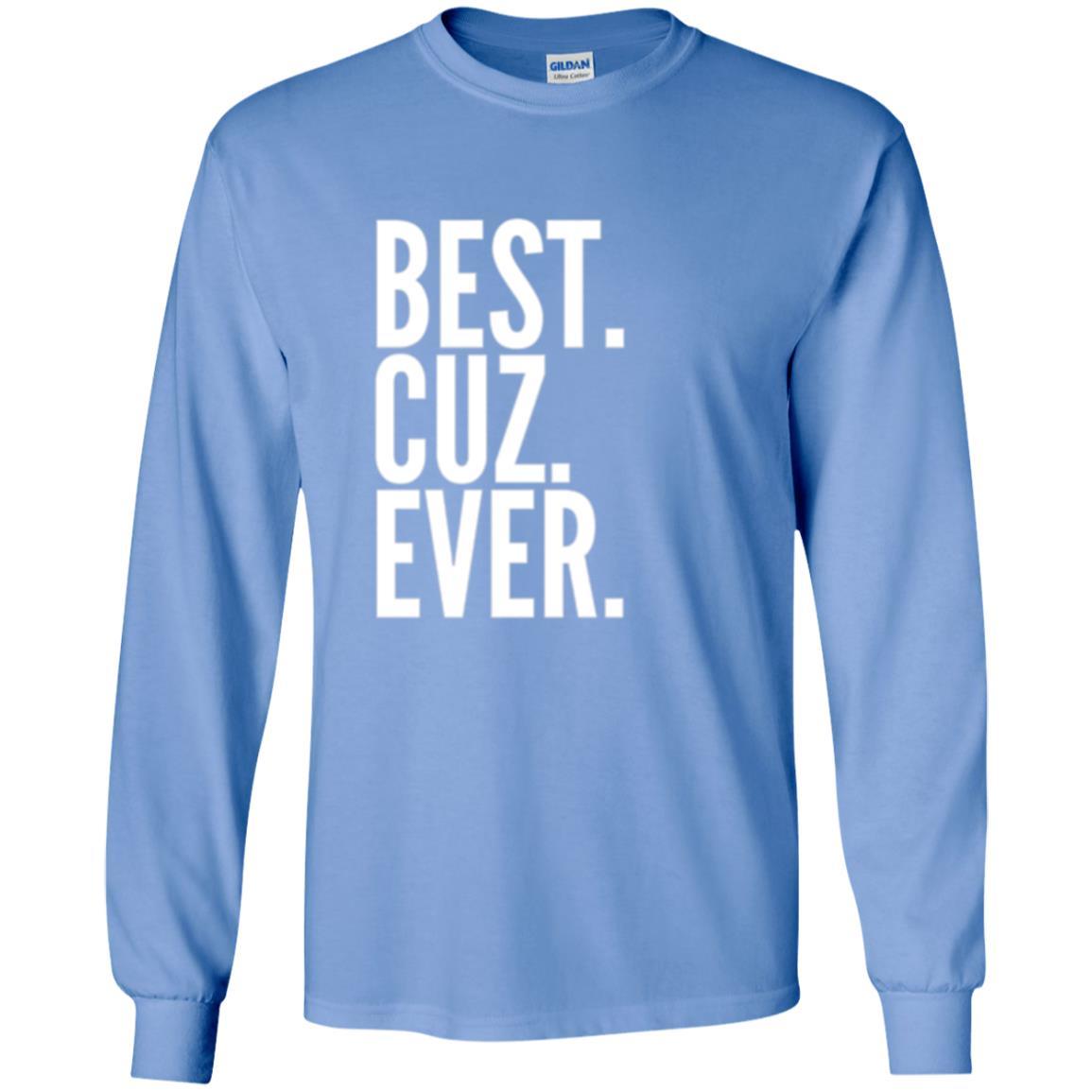 Family T-shirt Best Cuz Ever Carolina Blue
