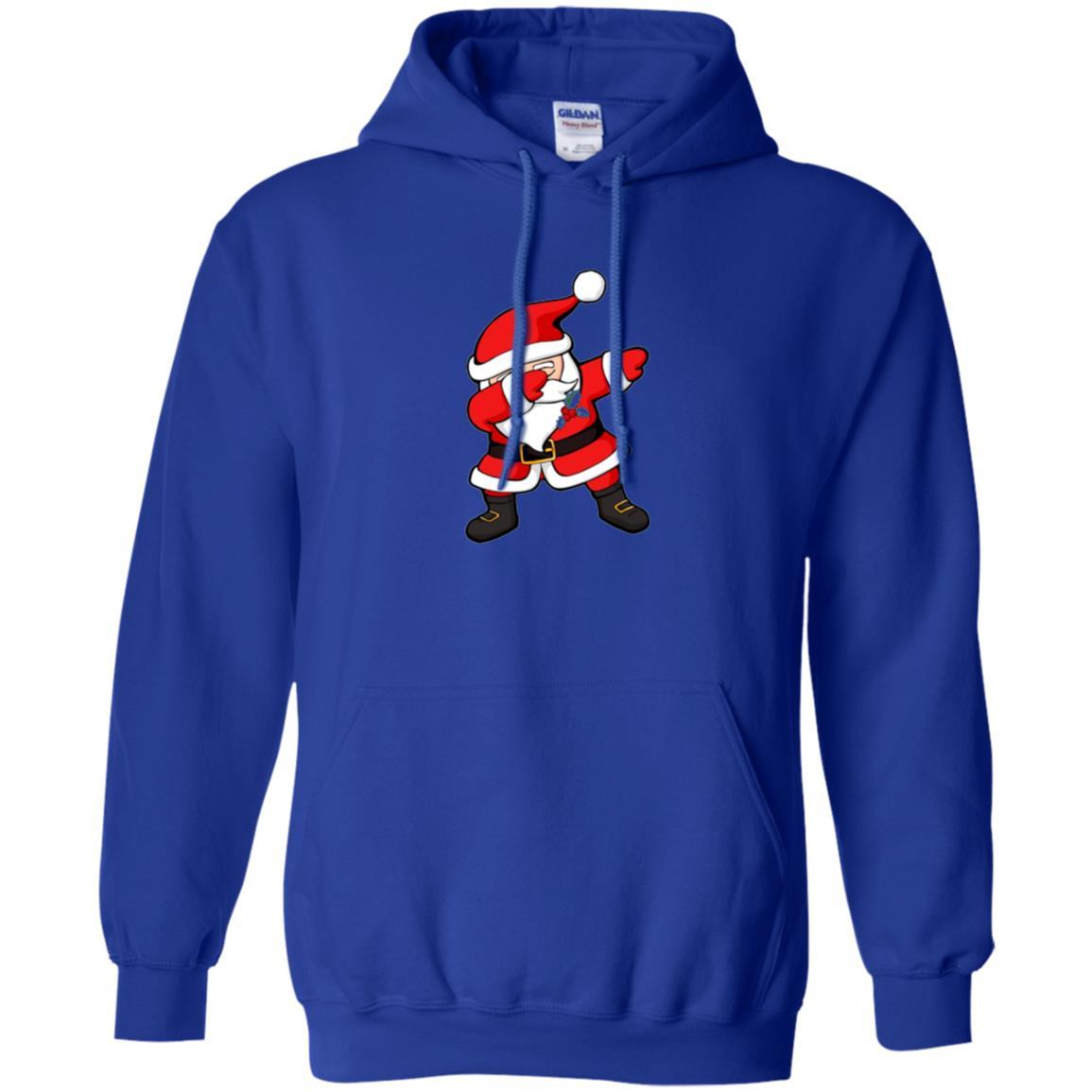 Christmas T-shirt Dabbing Santa Claus Christmas Dab Novelty Royal