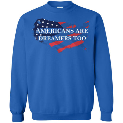 Americans Are Dreamers Too T-shirt Royal