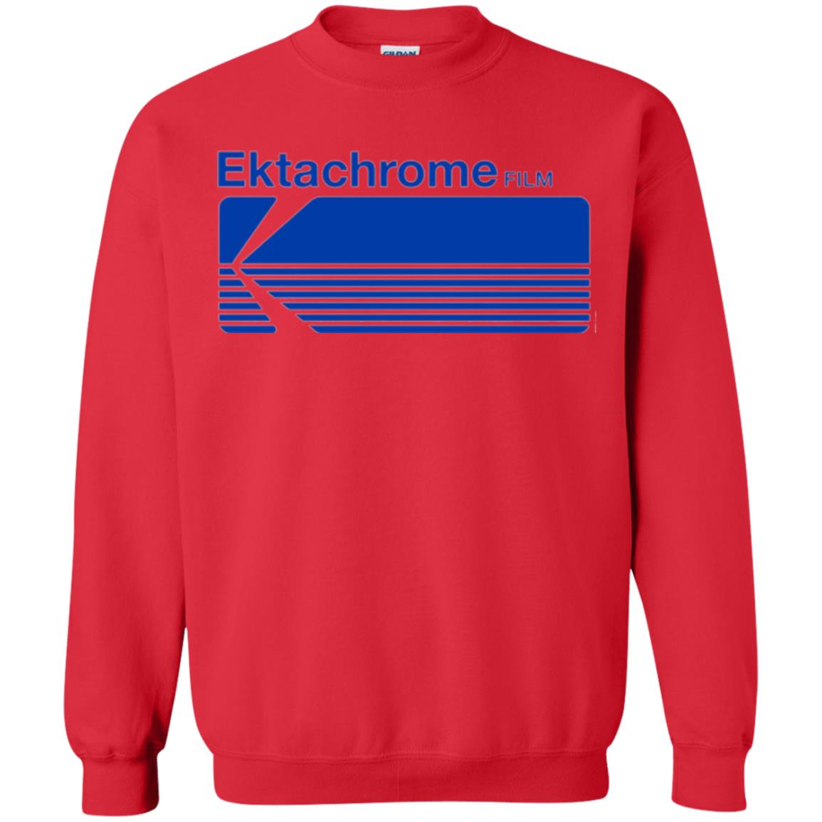 Logo T-shirt Vintage Ektachrome Film Red
