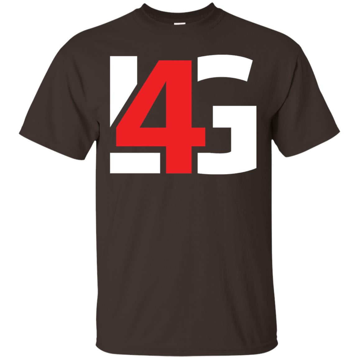 L4g Logo Graphic T-shirt Dark Chocolate