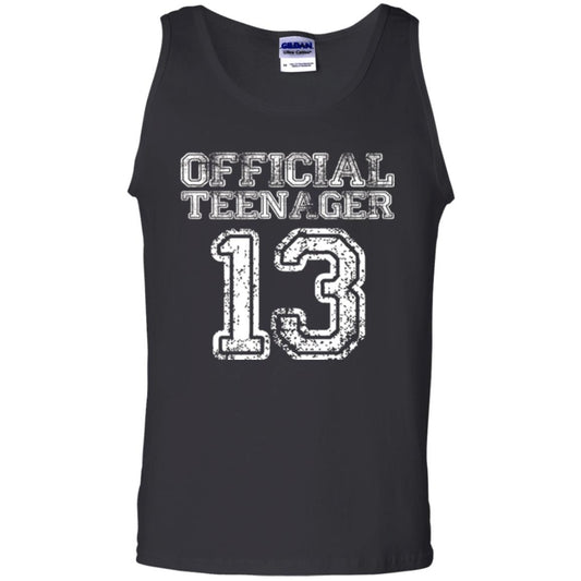 Brithday T-shirt Official Teenager T-shirt Black