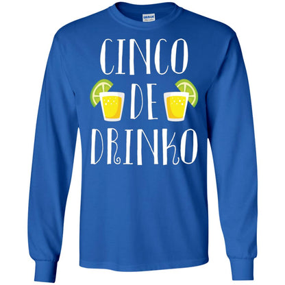 Cinco De Mayo Drinko Drink Lover Shirt Royal