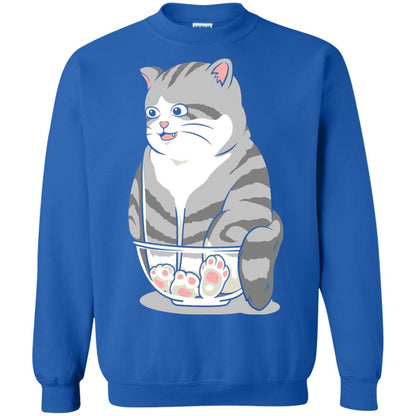 Cat Smile Cat Lover T-shirt Royal