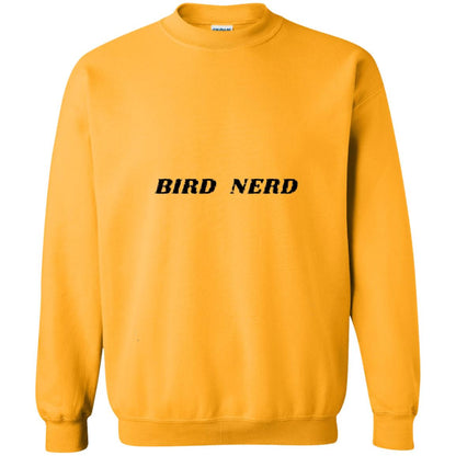 Bird Nerd Bird Watching T-shirt Gold