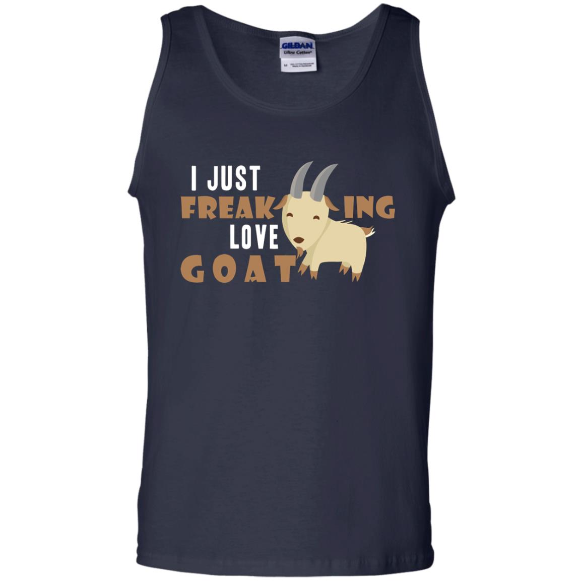 I Just Freaking Love Goat Shirt Navy