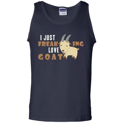 I Just Freaking Love Goat Shirt Navy