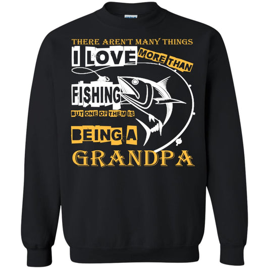 But One Of Them Is Being A Grandpa Papa T-shirt Black