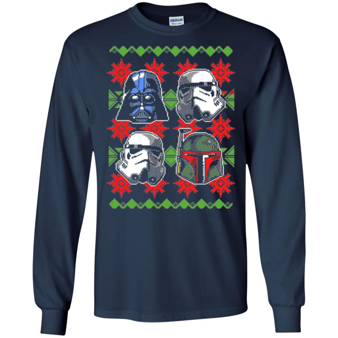 Film T-shirt Christmas Sweater Empire Helmets Navy
