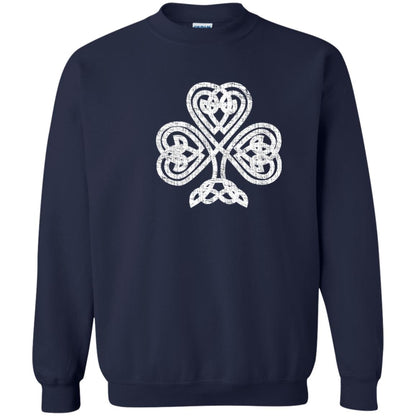 Irish Shamrock Knot Symbol St. Patrick_s Day T-shirt Navy
