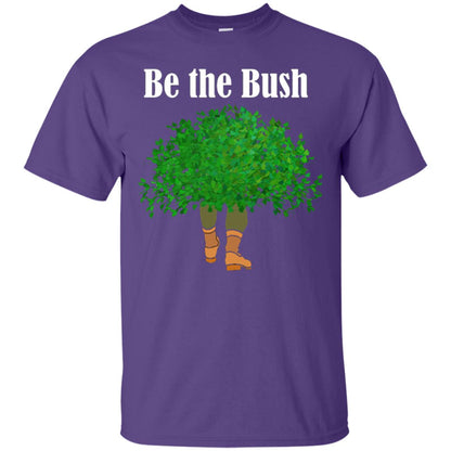 Be The Bush Camper Gamers Player Shirt Purple