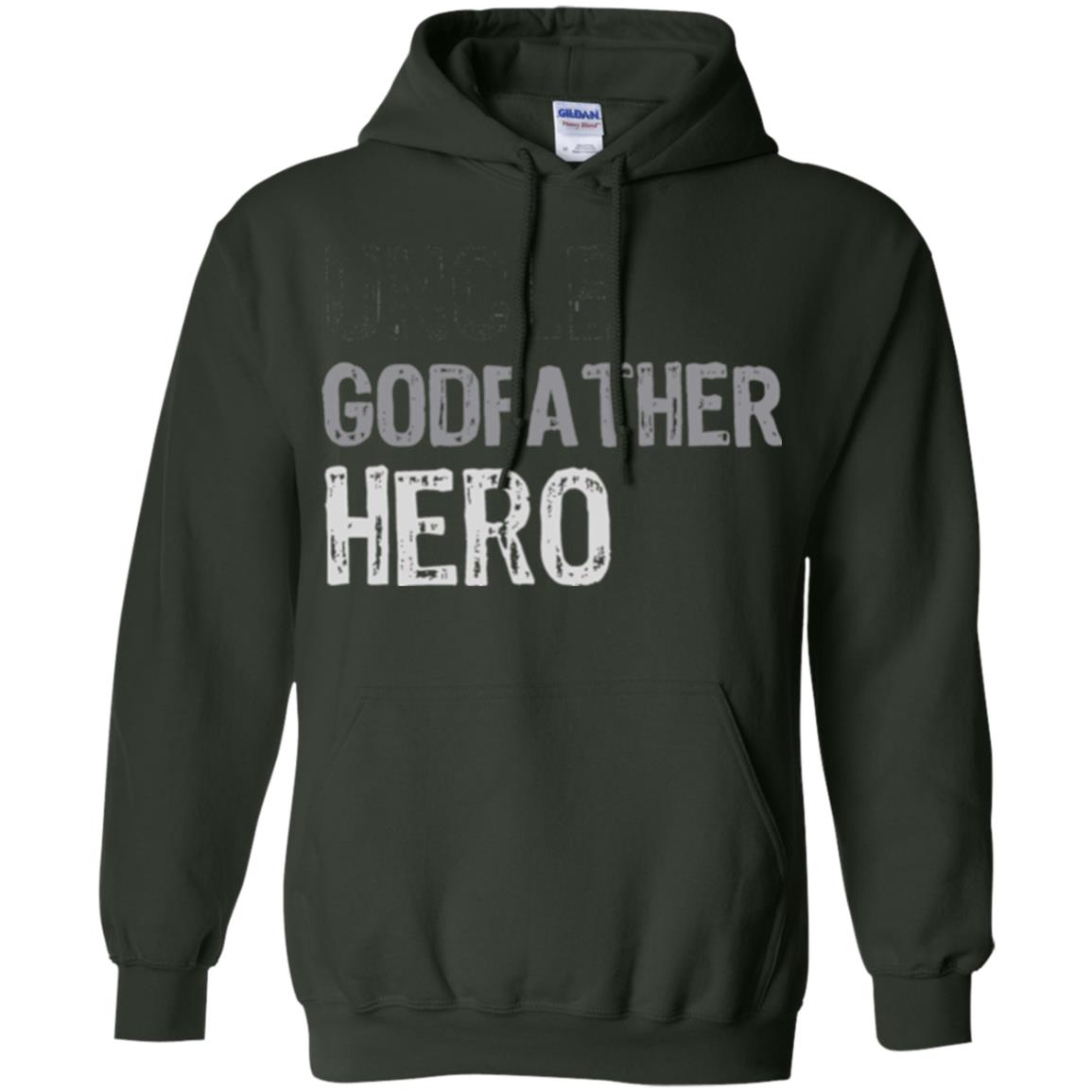 Uncle T-shirt Uncle Godfather Hero Forest Green