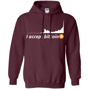 Cryptocurrency T-shirt I Accept Bitcoin