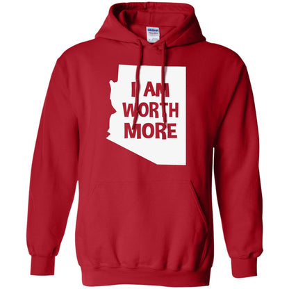 Arizona Teacher Shirt I Am Worth More Red