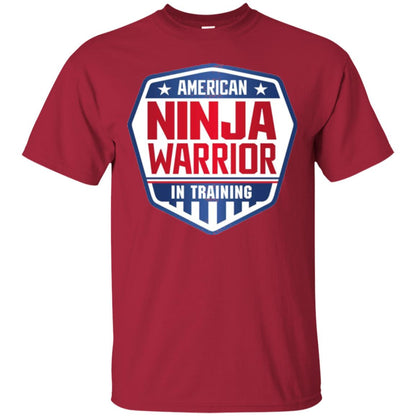 American Ninja Warrior In Training T-shirt Cardinal