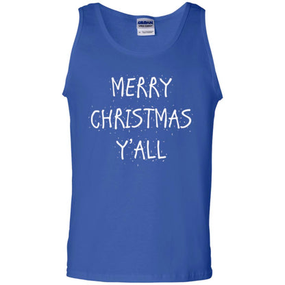 Christmas T-shirt Merry Christmas Y_all Royal
