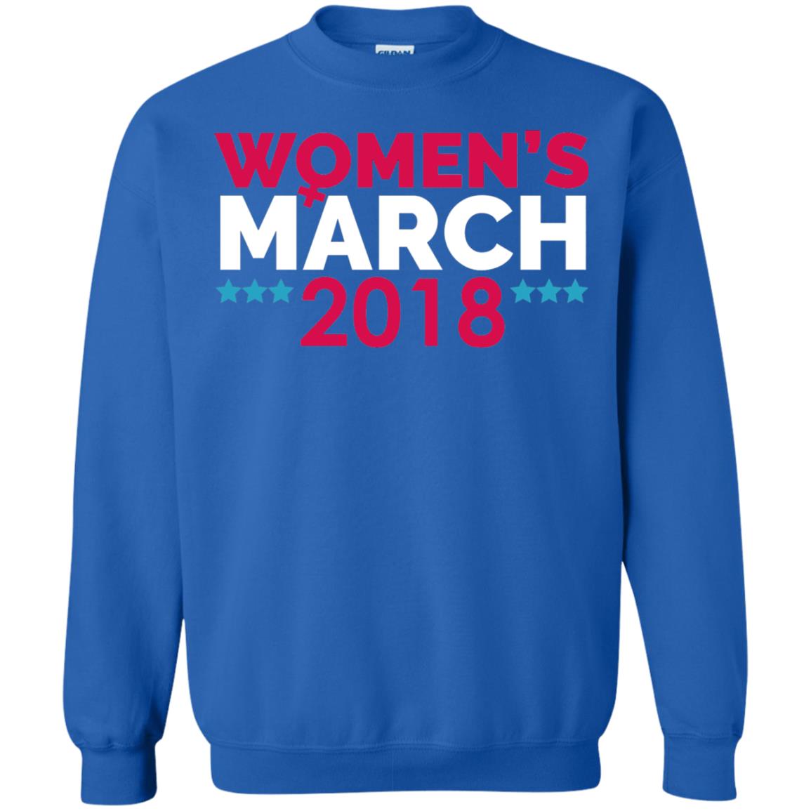 Women_s Right T-shirt Women_s March January 20 2018 Royal