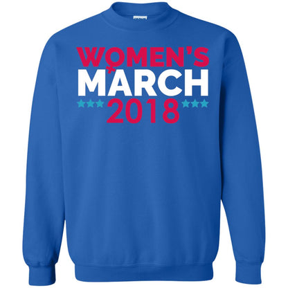 Women_s Right T-shirt Women_s March January 20 2018 Royal