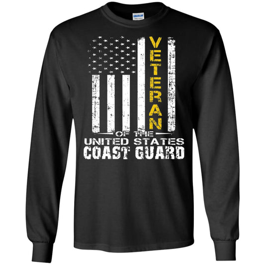 Veteran Of The United States Us Coast Guard Shirt Black