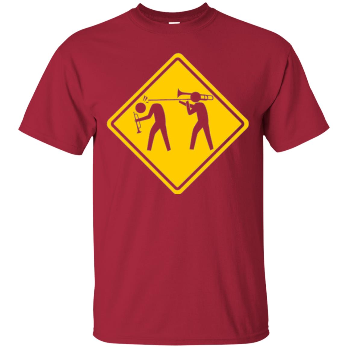 Funny Trombonist T-shirt Cardinal