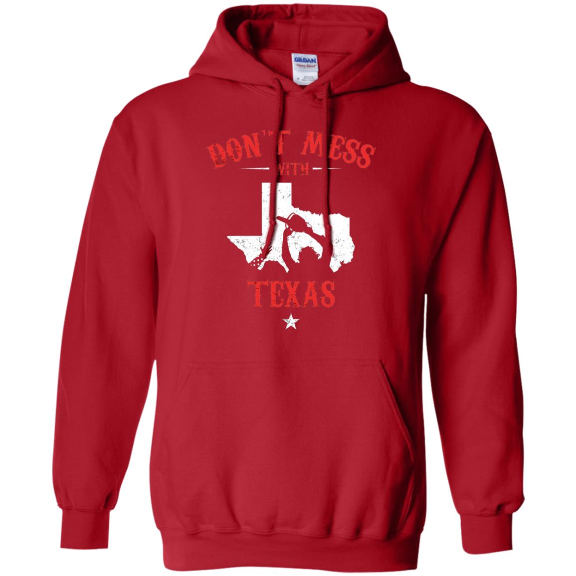 Don_t Mess With Texas Chainsaw T-shirt Red