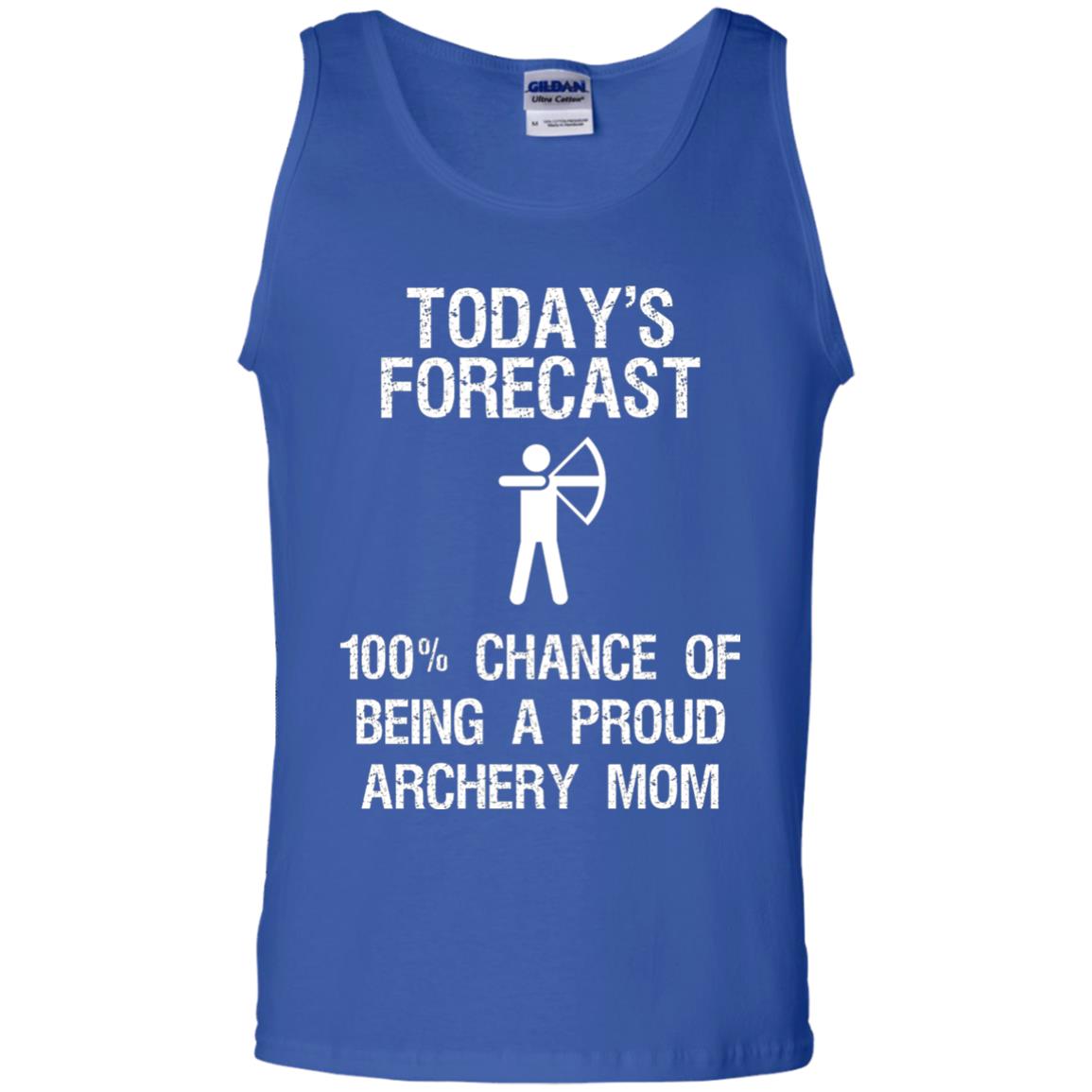Archery Mom Shirt Forecast Chance Of Being A Proud Archery Mom Royal