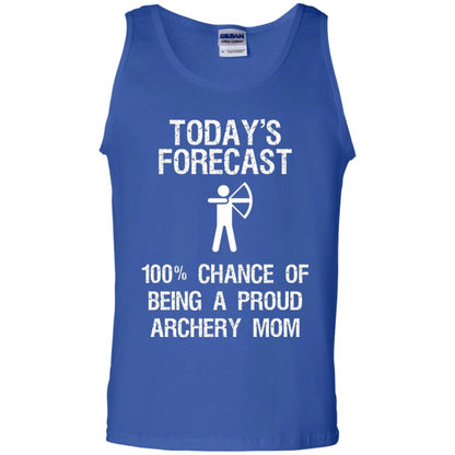 Archery Mom Shirt Forecast Chance Of Being A Proud Archery Mom Royal
