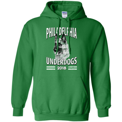 Dog Lover T-shirt Philadelphia Underdogs 2018 T-shirt Irish Green