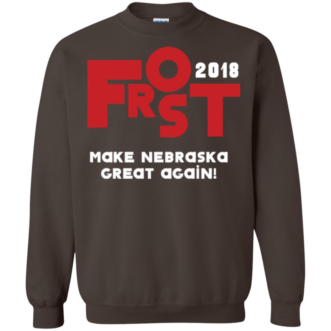 Frost 2018 Make Nebraska Great Again T-shirt Dark Chocolate