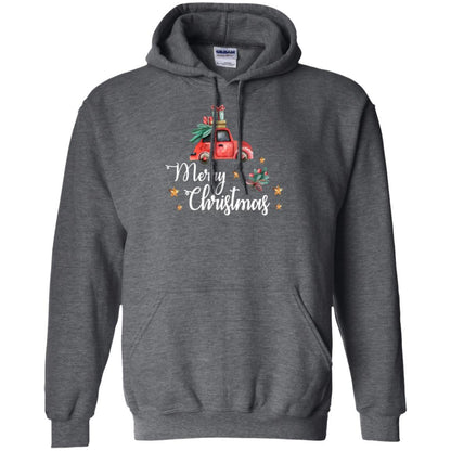 Car Lover T-shirt Merry Christmas T-shirt Dark Heather