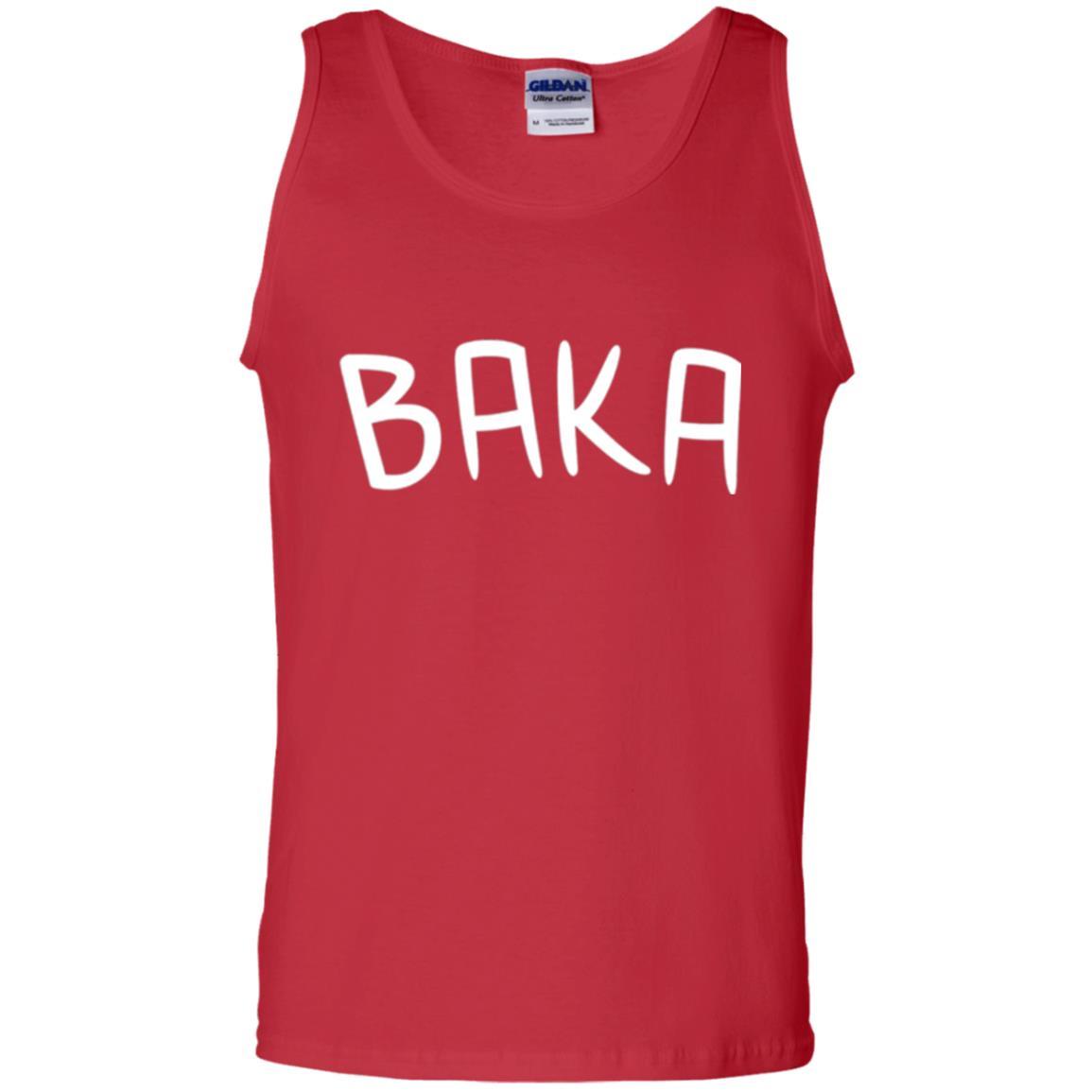 Anime Manga Japanese T-shirt Baka T-shirt Red
