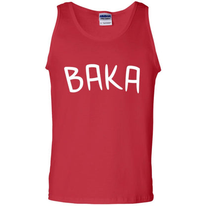 Anime Manga Japanese T-shirt Baka T-shirt Red