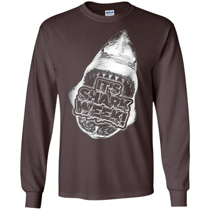 Every Day Of Shark Week T-shirt 2018 Dark Chocolate