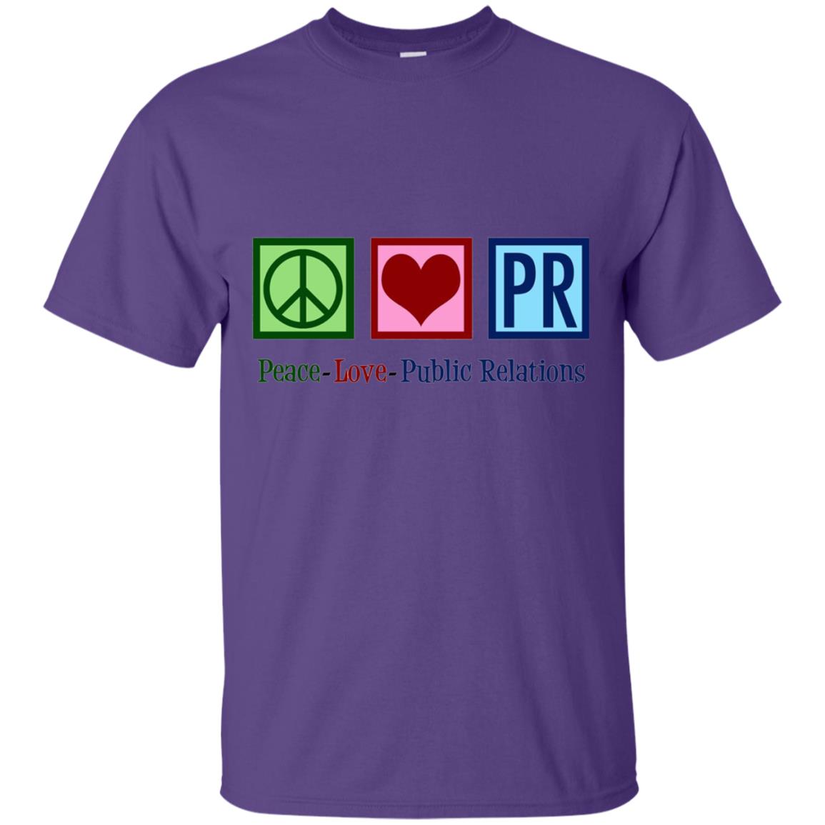 Cool Pr Public Relations T-shirt Purple