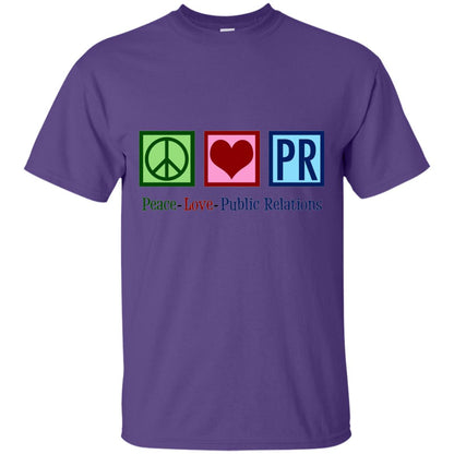 Cool Pr Public Relations T-shirt Purple