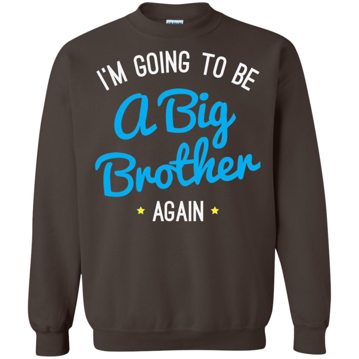 Big Brother Again T-shirt Happy New Baby Dark Chocolate