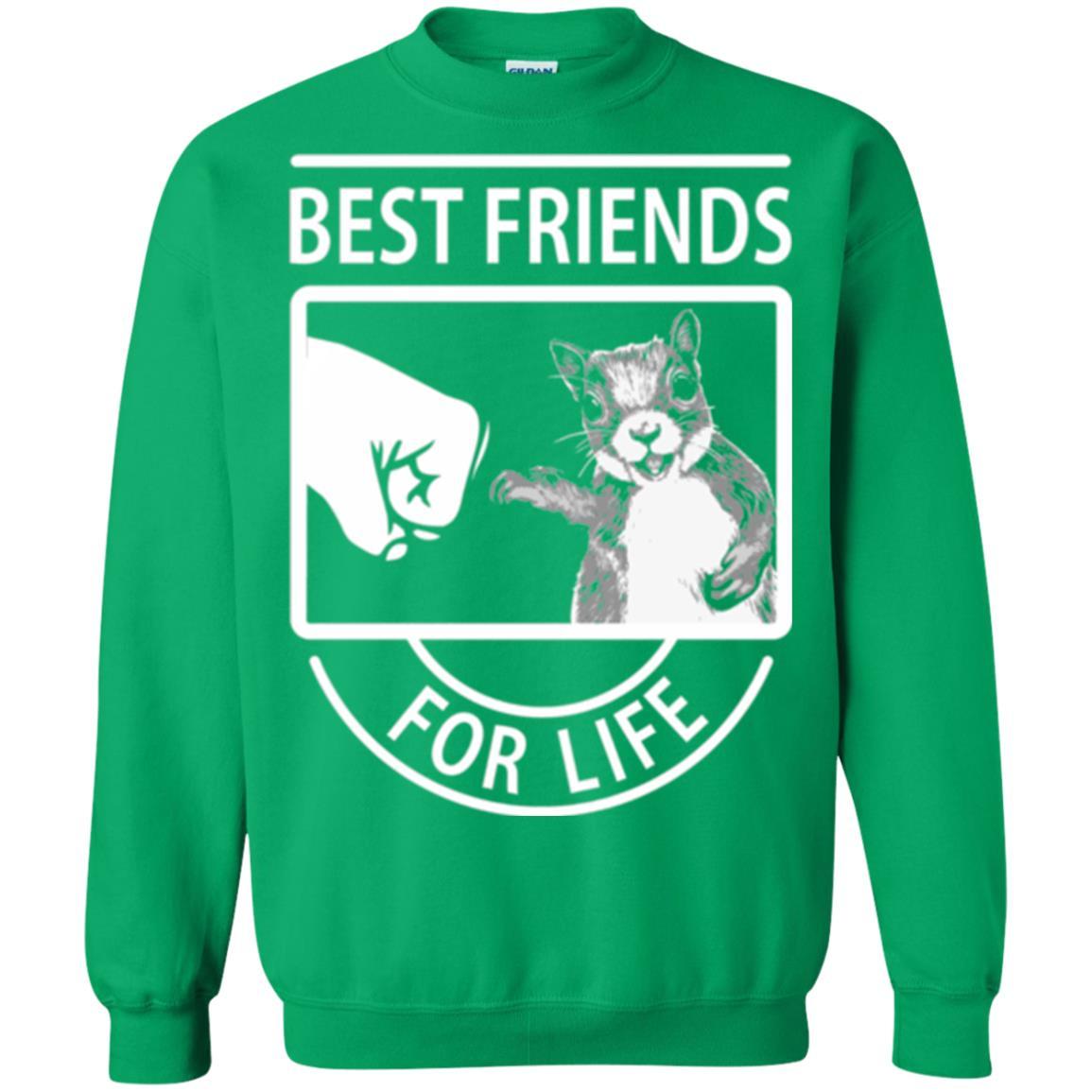 Squirrel T-shirt Best Friend For Life T-shirt Irish Green